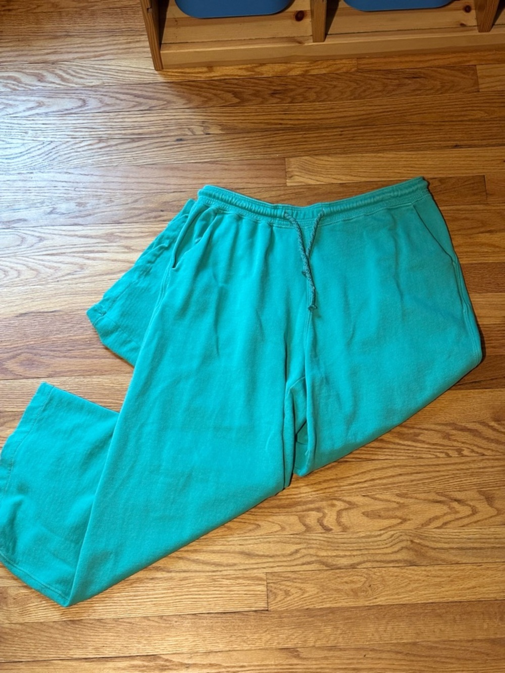 FP Free People Movement Oversized Wide Leg Green Sweatpants / Women’s Size Small